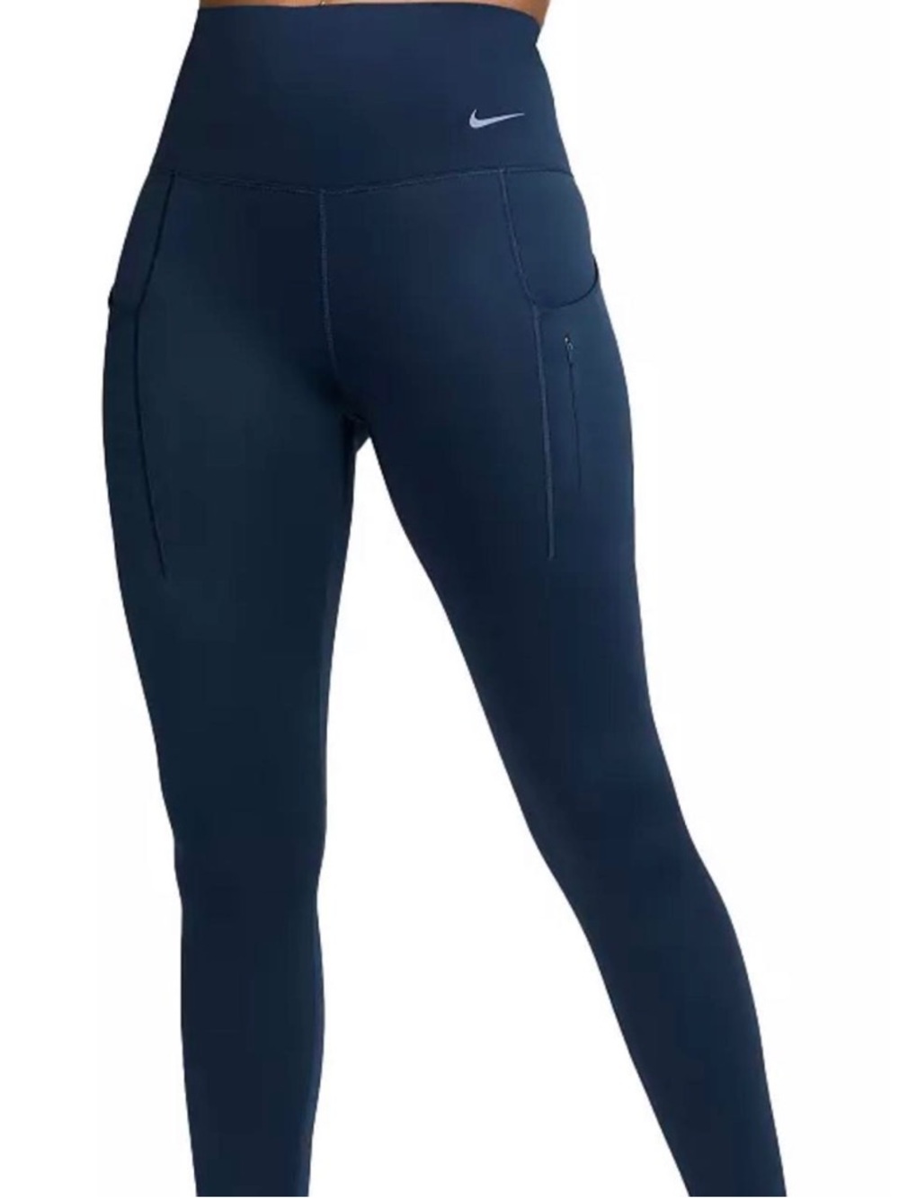 Nike Women's High-Waist Black Go Leggings with Pockets